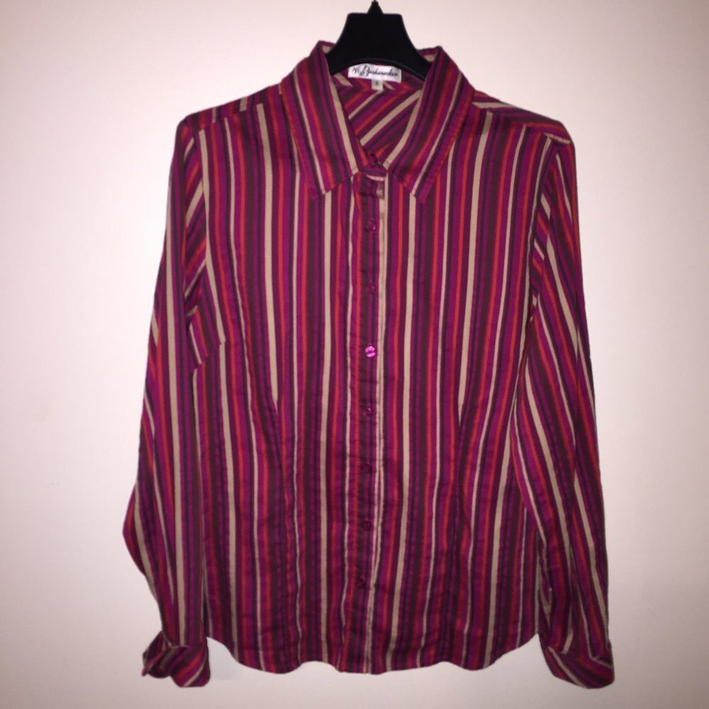 Bushwacker Blouse Vintage striped